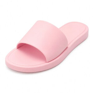 F.C �f�U�C�� ���f�B�[�X �V���[�Y �T���_�� �~�j F.C Design DIANA-1 Minimalist Jelly Open Toe Slide Sandalslippers Pink �s���N