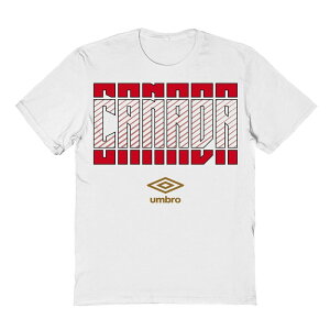 �A���u�� ���f�B�[�X �g�b�v�X T�V���c �O���t�B�b�N Men's Umbro Canada Country Stack Graphic Tee White �z���C�g