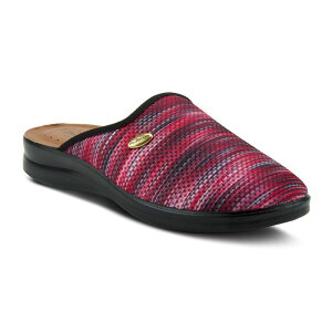 �t���N�T�X ���f�B�[�X �V���[�Y �T���_�� Flexus by Spring Step Scuff Ombre Women'slippers Red Multi ���b�h