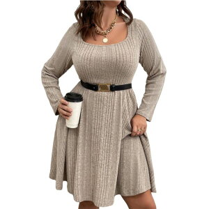 �R�W���C�� ���f�B�[�X �g�b�v�X �����s�[�X �v���X�T�C�Y Kojooin Plusize Dress for Curvy Women Plusize Weddinguest Cocktail Dresses Grey �O���[
