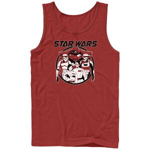 �A�j���L�����N�^�[ ���f�B�[�X �g�b�v�X T�V���c �O���t�B�b�N Licensed Character Men'star Wars Visions Dark Side Poster Graphic Tank Red ���b�h