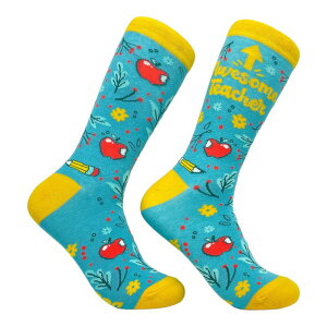 �N���C�W�[�h�b�O T�V���c ���f�B�[�X �A���_�[�E�F�A �C�� �O���t�B�b�N Crazy Dog T-Shirts Women's Awesome Teacher Socks Funny School Teacher Instructor Apprecation Graphic Footwear Awesome Teacher