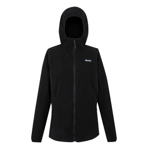 ���K�b�^ ���f�B�[�X �A�E�^�[ �W���P�b�g�E�u���]�� �t���[�X Regatta Womens/Ladies Elinn Hooded Fleece Jacket Black �u���b�N