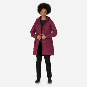 ���K�b�^ ���f�B�[�X �A�E�^�[ �W���P�b�g�E�u���]�� �p�[�J�[ Regatta Womens/Ladies Yewbank II Waterproof Parkamaranthaze