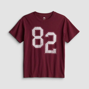 �G�X�I�[ ���f�B�[�X �g�b�v�X T�V���c �v���X�T�C�Y �O���t�B�b�N Girls 7-20 SO Short Sleeve Oversized Graphic Tee in Regular & Plusize Number Varsity
