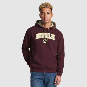 �`�����s�I�� �����Y �g�b�v�X T�V���c �R���g���X�g �p�[�J�[ Men's Champion Maroon/Gold Boston Collegeagles Contrast Hoodie Bos Red ���b�h