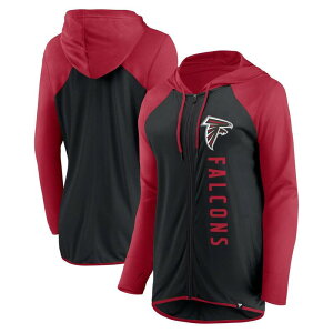�A���u�����f�b�h ���f�B�[�X �g�b�v�X T�V���c �p�[�J�[ Unbranded Women's Fanatics Branded Black/Red Atlanta Falcons Forever Fan Full-Zip Hoodie Fal Black �u���b�N