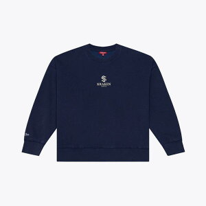 �~�b�`�F��&�l�X ���f�B�[�X �g�b�v�X T�V���c �X�E�F�b�g Women's Mitchell & Ness Navy Seattle Kraken Coressentialsweatshirt Krk Navy �l�C�r�[