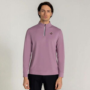 �A���u�����f�b�h �����Y �g�b�v�X T�V���c Unbranded Men's Redvanly Purple New York Mets Fleet Quarter-Zip Top Met Purple �p�[�v��