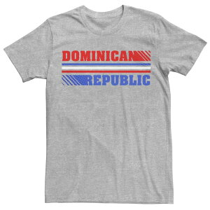 �A�j���L�����N�^�[ �����Y �g�b�v�X T�V���c �~�j �I�[�o�[���C Licensed Character Men's Gonzales Dominican Republic Text Overlay Tee Athletic Heather �w�U�[