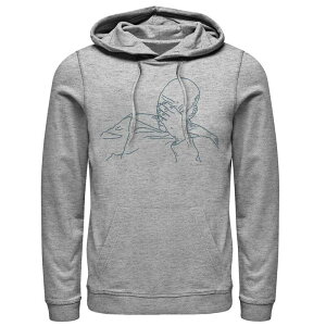 �A�j���L�����N�^�[ �����Y �g�b�v�X T�V���c �p�[�J�[ Licensed Character Men'star Trek Next Generation Picard Face Palm Hoodie Athletic Heather �w�U�[