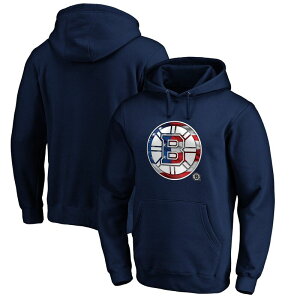 �A���u�����f�b�h �����Y �g�b�v�X T�V���c ���S �p�[�J�[ Unbranded Men's Navy Boston Bruins Banner Wave Logo Pullover Hoodie Bsb Navy �l�C�r�[