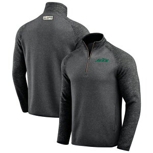 �_���E�X�E���b�J�[ �R���N�V���� �o�C �t�@�i�e�B�N�X �����Y �g�b�v�X T�V���c Men's Darius Rucker Collection by Fanatics Black New York Jets Tonal Raglan Quarter-Zip Top Jet Black �u���b�N