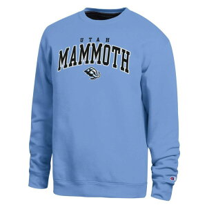 �`�����s�I�� �����Y �g�b�v�X T�V���c �X�E�F�b�g �R���g���X�g Men's Champion Light Blue Utah Mammoth Contrast Sweatshirt Utm Light �u���[