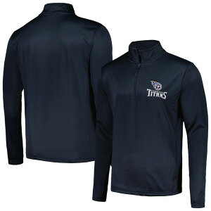 �_���u���b�N �����Y �g�b�v�X T�V���c Men's Dunbrooke Navy Tennessee Titans All-Star Tech Quarter-Zip Top Ttnavy �l�C�r�[