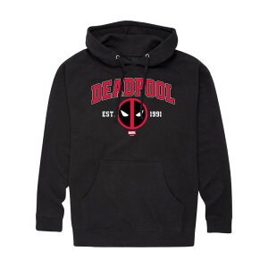 �}�[�x�� �����Y �g�b�v�X T�V���c �g�[�� �t���[�X �p�[�J�[ �O���t�B�b�N Big & Tall Marvel Deadpool Graphic Fleece Pullover Hoodie Black �u���b�N