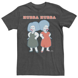 �A�j���L�����N�^�[ �����Y �g�b�v�X T�V���c Licensed Character Men's The Simpsons Hubba Tee Royal