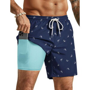 �N�[�t�@���f�B �����Y �{�g���X �n�[�t�p���c�E�V���[�c �V���[�g�p���c COOFANDY Menswim Shorts Funny Swim Trunks Board Shorts 4 Pocketswimwear Drawstring Stretch Blue Shark �u���[