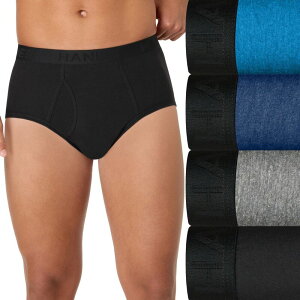�w�C���Y �����Y �A���_�[�E�F�A �{�N�T�[�p���c Men �f s Hanes Ultimate 4-Pack ComfortBlend Brief Underwear Blue Gry Blk �u���[
