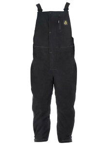 ���t���W�E�F�A �����Y �{�g���X �J�W���A���p���c �I�[�o�[�I�[�� RefrigiWear ComfortGuard Bib Overalls Black �u���b�N
