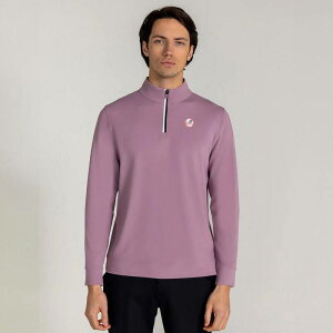 �A���u�����f�b�h �����Y �g�b�v�X T�V���c Unbranded Men's Redvanly Purple New York Yankees Fleet Quarter-Zip Top Ynk Purple �p�[�v��