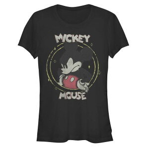 yz fBYj[ fB[X TVc gbvX Disney's Mickey Mouse Angry Juniors' Graphic Tee Black