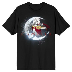 yz CZX LN^[ Y TVc gbvX Men's Castlevania Camilla Tee Black