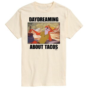 �f�B�Y�j�[ �����Y �g�b�v�X T�V���c �O���t�B�b�N Disney's Robin Hood Men's Daydreamingraphic Tee Cream �N���[��