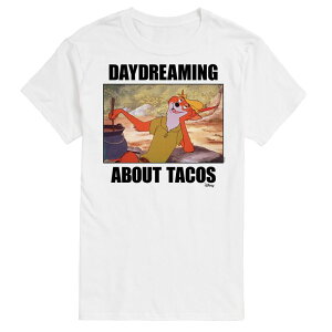 �f�B�Y�j�[ �����Y �g�b�v�X T�V���c �O���t�B�b�N Disney's Robin Hood Men's Daydreamingraphic Tee White �z���C�g