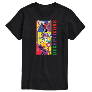 yz CZX LN^[ Y TVc gbvX Men's Transformers Decepticons Graphic Tee Black