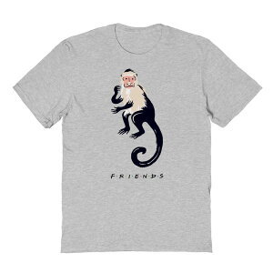 �A�j���L�����N�^�[ �����Y �g�b�v�X T�V���c �����N �O���t�B�b�N Licensed Character Men's Marcel The Monkey Graphic Tee Sport Gray �O���[