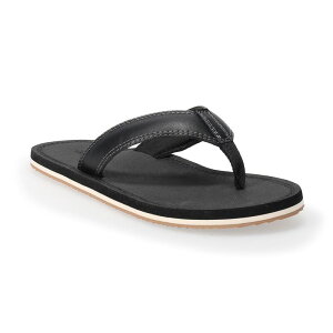 \m} Y V[Y T_ Sonoma Goods For LifeR Colson Men's Thong Sandals Black ubN