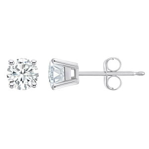 yz Celebration Gems fB[X sAXECO ANZT[ Celebration Gems 14k Gold 3/4 Carat T.W. Diamond Round Stud Earrings 14k White Gold