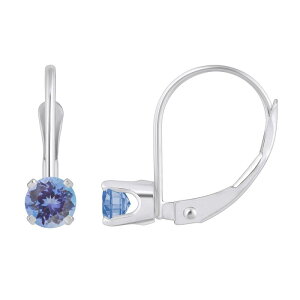 yz Celebration Gems fB[X sAXECO ANZT[ Celebration Gems 14k White Gold Gemstone Drop Earrings Tanzanite