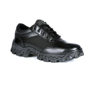 ���b�L�[ �����Y �V���[�Y �I�b�N�X�t�H�[�h Rocky AlphaForce Men's Oxford Water-Resistant Utility Shoes Black �u���b�N