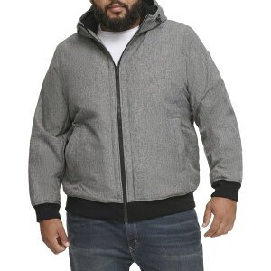 yz hbJ[Y Y WPbgEu] AE^[ Big & Tall DockersR Softshell Sherpa Lined Bomber jacket Heather Gray