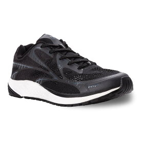 【送料無料】 プロペット メンズ スニーカー シューズ Propet One LT Men's Walking Shoes Black Gray
