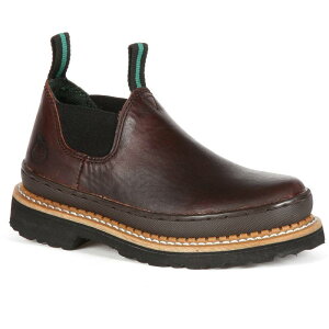 W[WAu[c fB[X V[Y Xb|E[t@[ Georgia Boots Little Giant Romeo Boys' Slip-On Shoesoggy Brown uE
