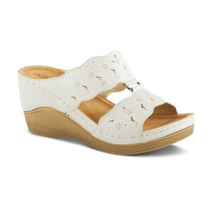 yz tNTX fB[X T_ V[Y Flexus by Spring Step Dreiser Women's Wedge Sandals Biege