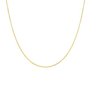 yz v[Y fB[X lbNXE`[J[Ey_ggbv ANZT[ PRIMROSE 14k Gold Box Chain Necklace Yellow Gold Tone
