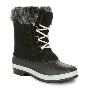 �m�[�X�T�C�h ���f�B�[�X �V���[�Y �u�[�c�E���C���u�[�c Northside Katie Girls' Waterproof Snow Boots Black Lilac �u���b�N