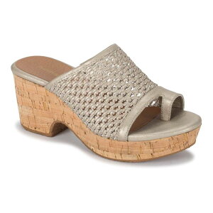 yz xAgbvX fB[X T_ V[Y Baretraps Bethie Women's Wedge Sandals Champagne