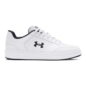 A_[A[}[ Y V[Y Xj[J[ XG[h Under Armour UA Official Men'suede Sneakers White Black zCg