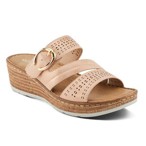 �p�g���V�A ���f�B�[�X �V���[�Y �T���_�� Patrizia Sharonda Women's Wedge Sandals Blush Metallic �u���b�V��