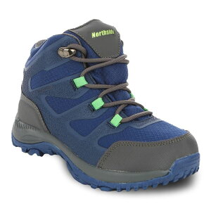 �m�[�X�T�C�h ���f�B�[�X �V���[�Y �u�[�c�E���C���u�[�c Northside Hargrove Mid Little Kid Boys' Waterproof Hiking Boots Navy Lime �l�C�r�[