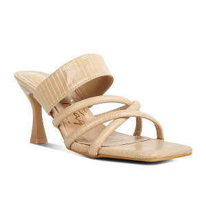 �����h�����O ���f�B�[�X �V���[�Y �p���v�X �T���_�� London Rag Women's Crisscross Dressandals Tan �^��