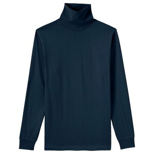 �����Y�G���h �����Y �g�b�v�X T�V���c �^�[�g���l�b�N Men's Lands' End Super-Turtleneck Radiant Navy �l�C�r�[