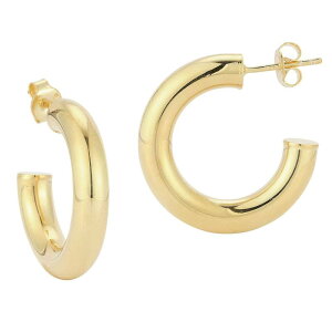 Sunkissed Sterling ���f�B�[�X �A�N�Z�T���[ �s�A�X�E�C�������O Sunkissed Sterling 5 mm Tube Hoop Earrings Yellow Gold Tone �C�G���[