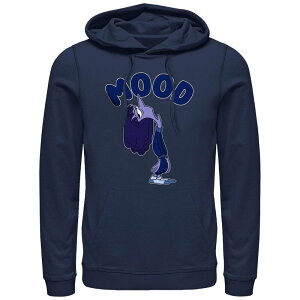 �f�B�Y�j�[ �s�N�T�[ �����Y �g�b�v�X T�V���c �p�[�J�[ �O���t�B�b�N Disney / Pixar Men's Inside Out 2 Ennui Mood Graphic Hoodie Navy �l�C�r�[
