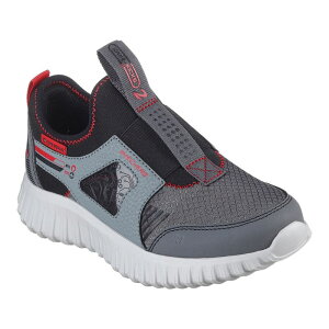 �X�P�b�`���[�Y ���f�B�[�X �V���[�Y �X�j�[�J�[ SkechersR Game Kicks: Depth Charge 2.0 Boys' Slip-On Shoes Gray Multi �O���[